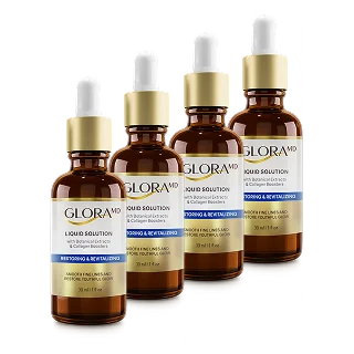 4 GloraMD Bottles